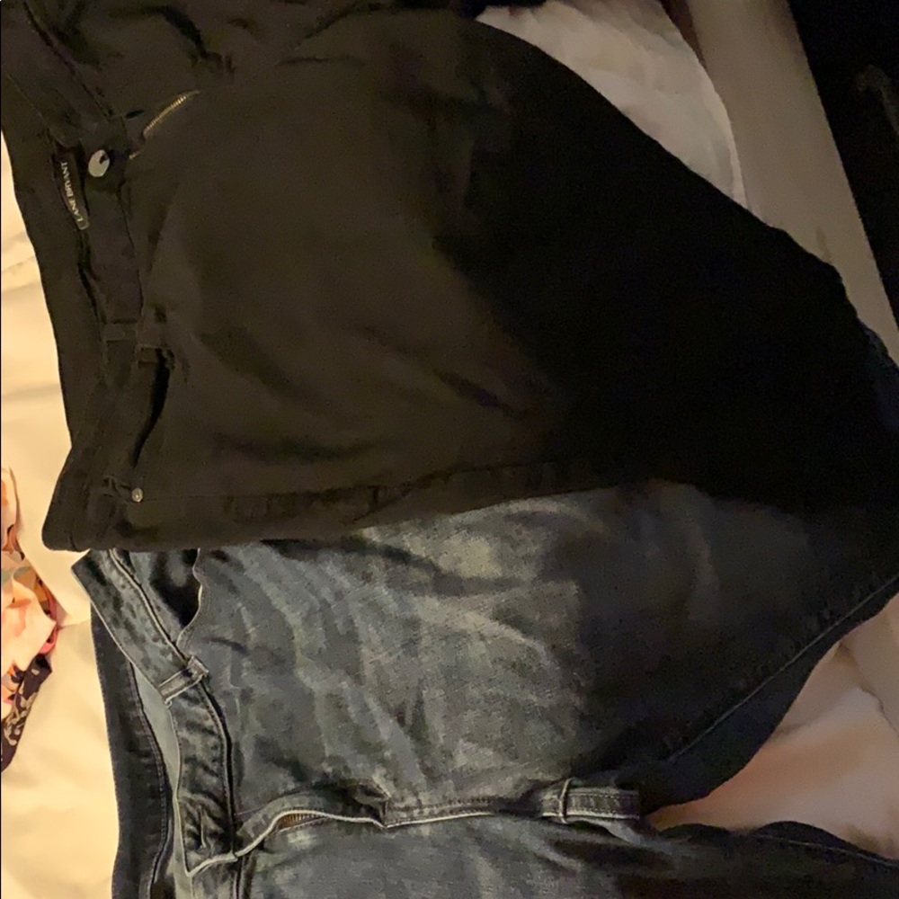 Size 24 Lane Bryant petal pushers? Two 4 one